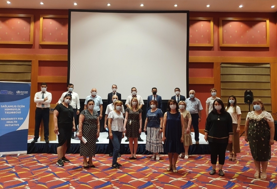 EU-WHO project trained members of infection prevention and control committees at healthcare facilities in Azerbaijan