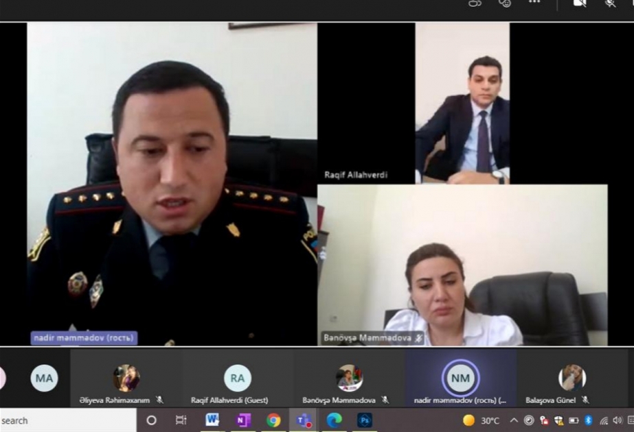 ADU-da “Narkotiklər haqqında həqiqəti öyrənək” mövzusunda vebinar təşkil edilib