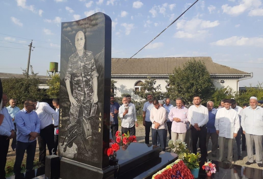 Masallıda şəhid mayor Anar Novruzovun xatirəsi anılıb