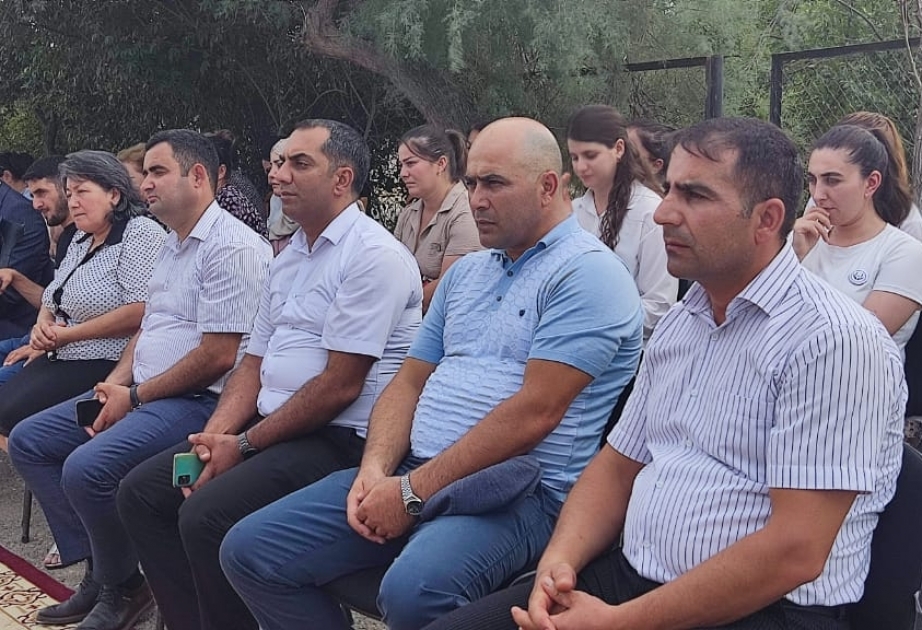 Füzuli rayonunda "Şəhidlər ölməz" adlı tədbir keçirilib