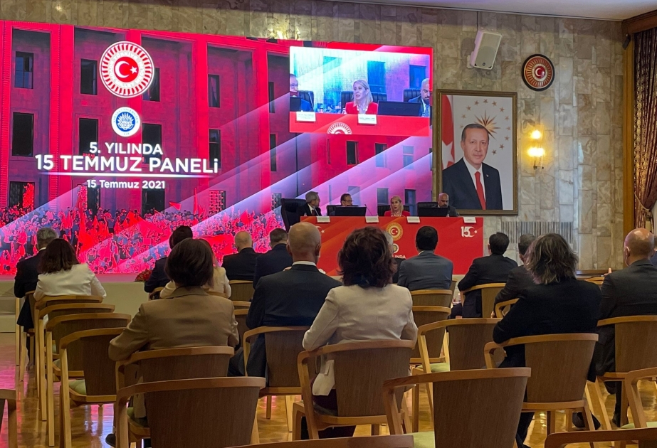 Türkiyə parlamentində Demokratiya və Milli Birlik Gününə həsr olunan panel keçirilib