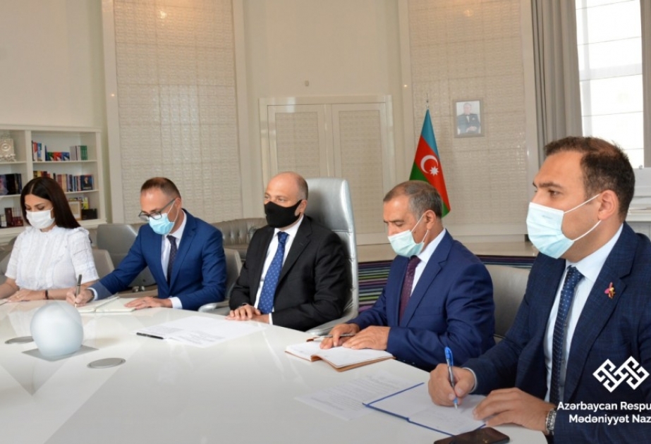 Anar Kərimov Türkiyə Mədəniyyət və Turizm Nazirliyinin nümayəndə heyəti ilə görüşüb