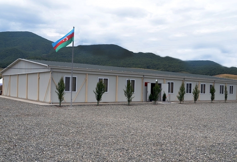 In befreiter Region Aghdam ein weiterer Truppenteil eröffnet