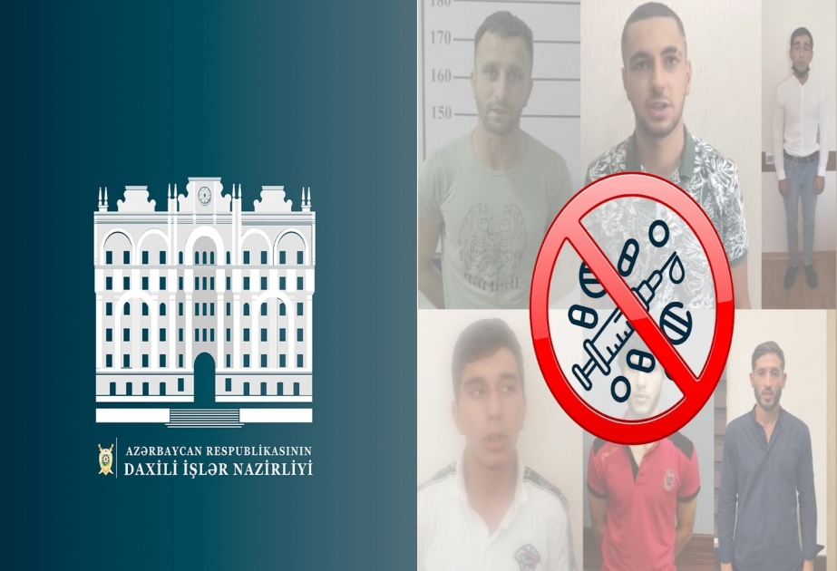 Tiktokda narkotik vasitələri təbliğ edən musiqili videolar yayan 11 nəfər tutulub