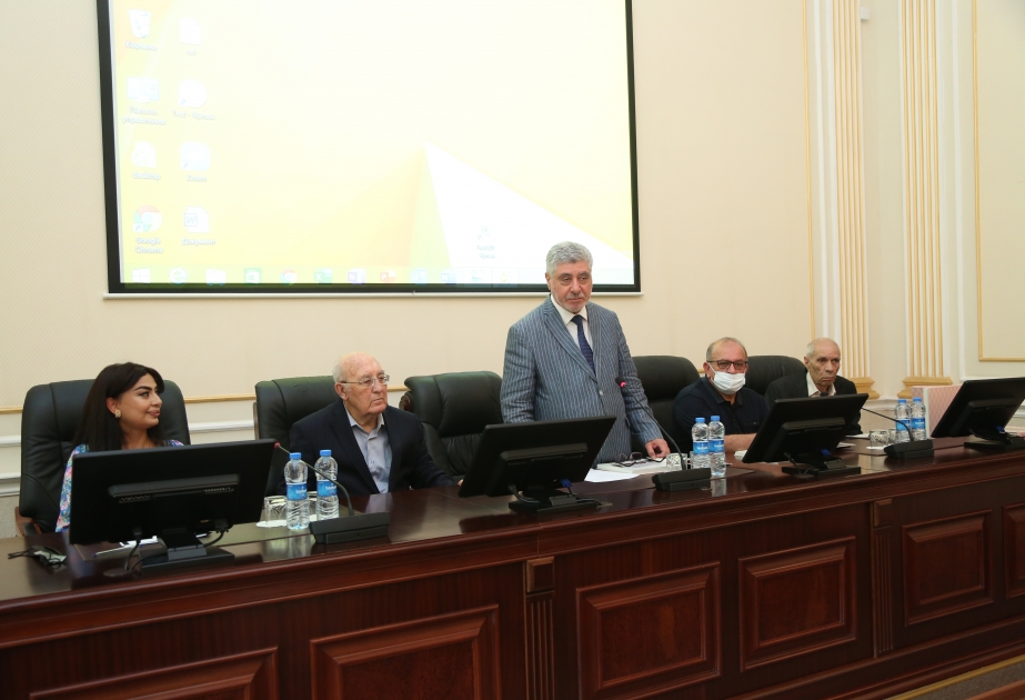 “Azərbaycan Milli Elmlər Akademiyasının şərəfli tarix yolu” kitabının təqdimatı olub