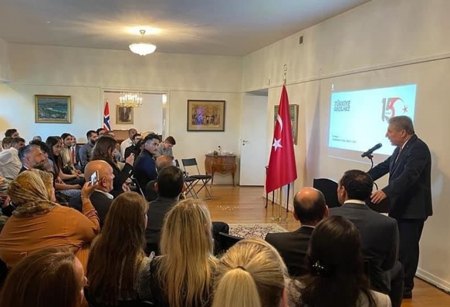 Norveçdə Azərbaycanın Vətən müharibəsindəki Zəfərindən bəhs olunub