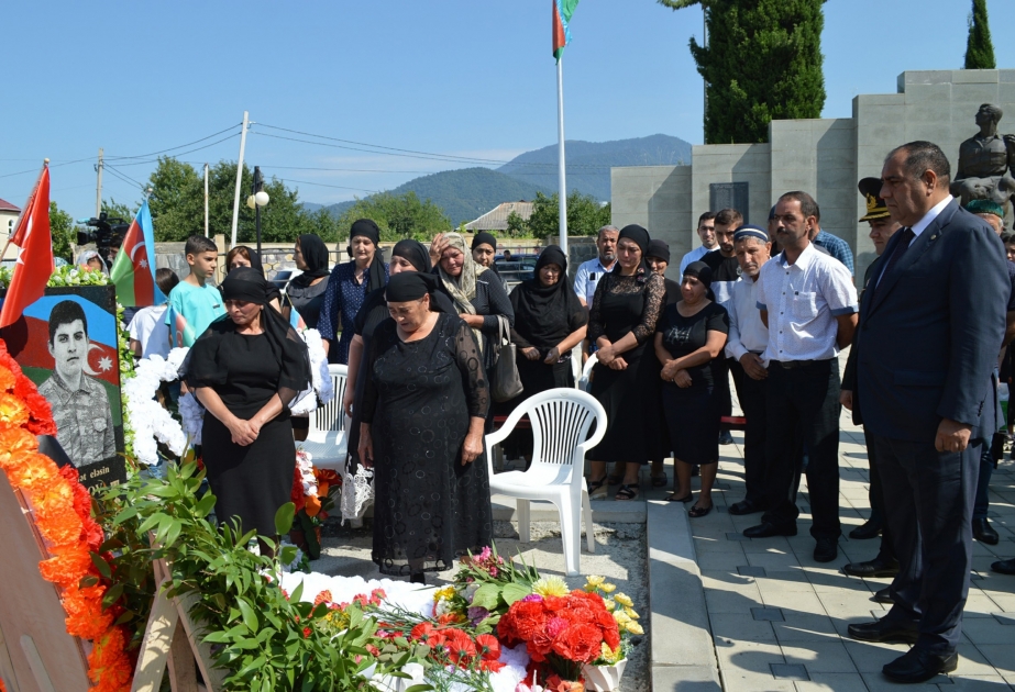 Balakəndə şəhid Kənan Muradov və İmam Əliyevin xatirəsi yad edilib