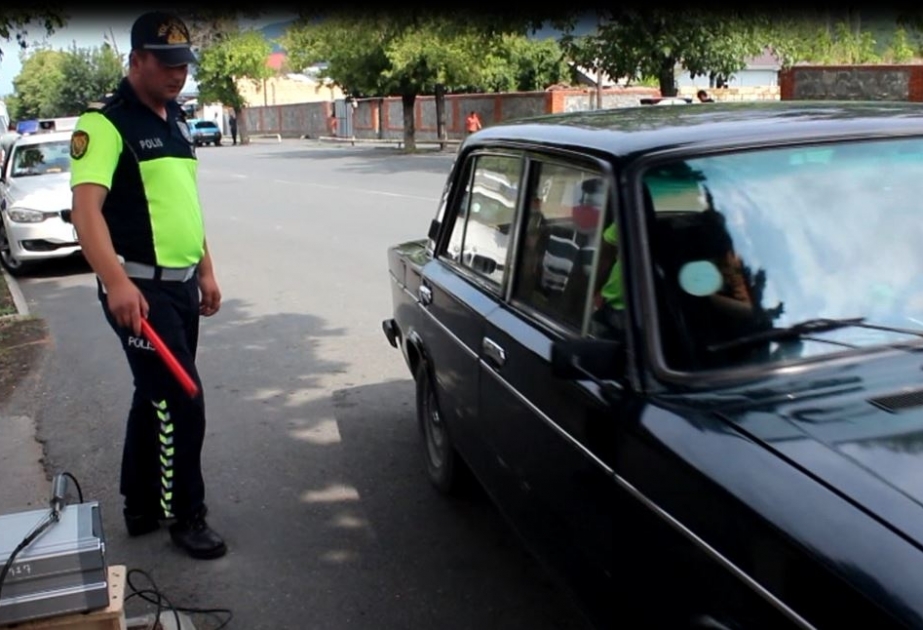 Qaxda yol polisi “Təmiz hava aylığı” ilə bağlı reyd keçirib