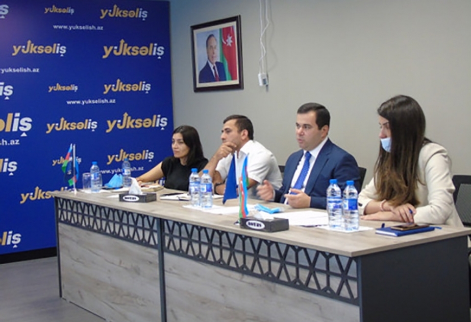 “Yüksəliş” müsabiqəsinin İşçi Qrupu qaliblərlə görüş keçirib