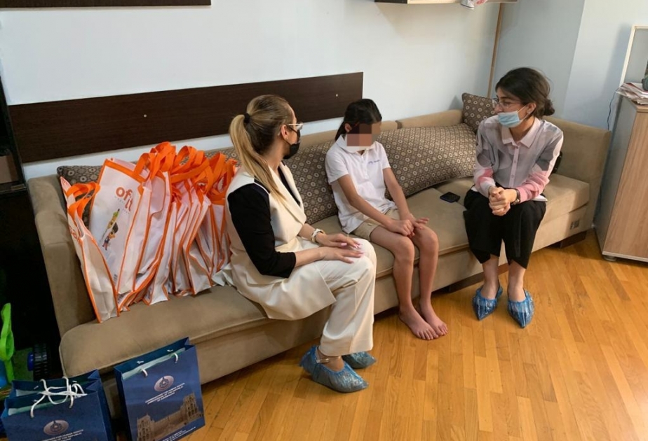 Qurban bayramı ərəfəsində Ombudsman Aparatının əməkdaşları uşaq sığınacağına baş çəkiblər