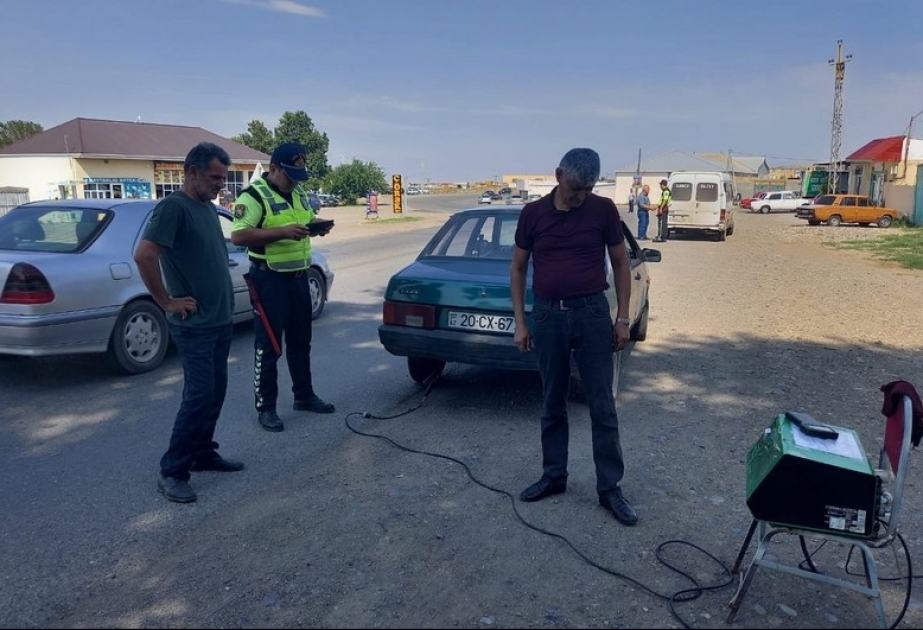 Göygöldə 10 nəfər sürücü inzibati məsuliyyətə cəlb olunub