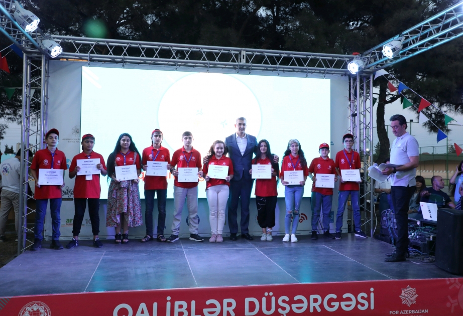 Vətən müharibəsi şəhidlərinin övladları üçün təşkil olunmuş “Qaliblər düşərgəsi” yekunlaşıb