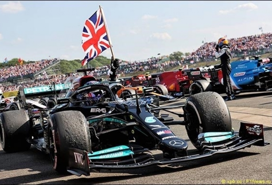 Mercedes driver Hamilton wins F1 British Grand Prix