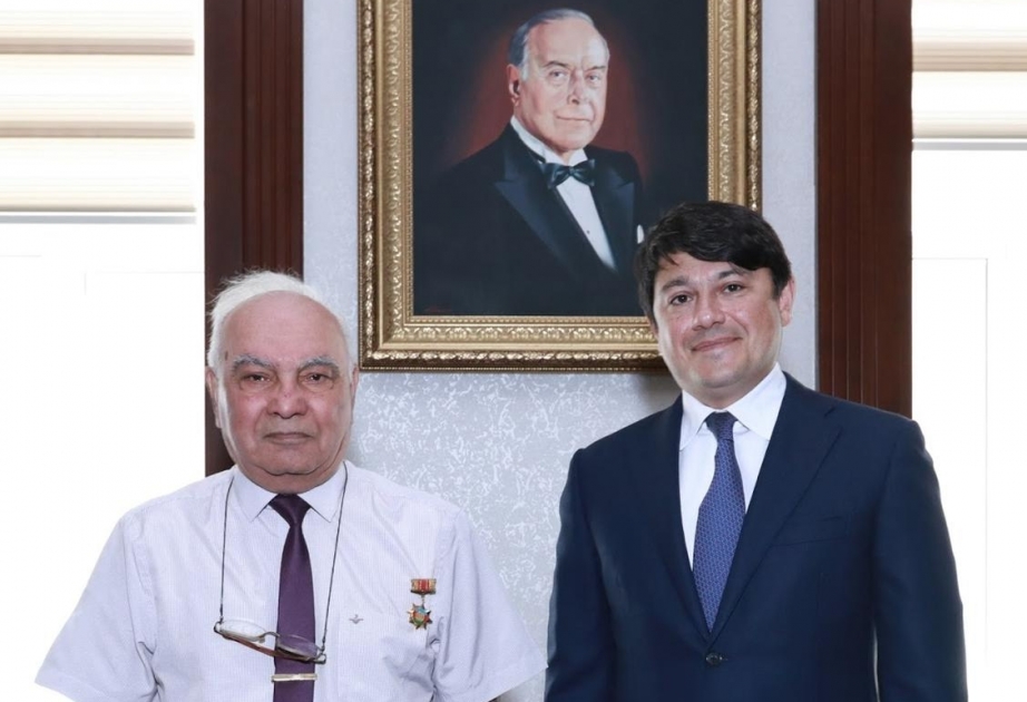 Tanınmış bəstəkar Cavanşir Quliyev Diasporla İş üzrə Dövlət Komitəsində olub