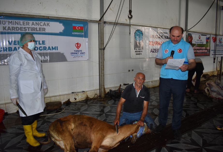 Qurban bayramı ilə əlaqədar Şəkidə iki ünvanda heyvanların kəsimi və satışı həyata keçirilir