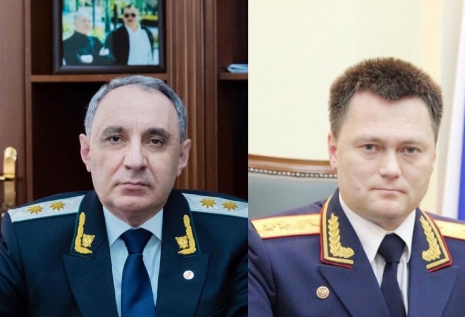 Los fiscales generales de Azerbaiyán y Rusia mantienen una conversación telefónica