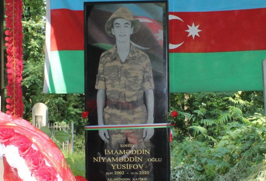Qəbələdə şəhid İmaməddin Yusifovun xatirəsi anılıb