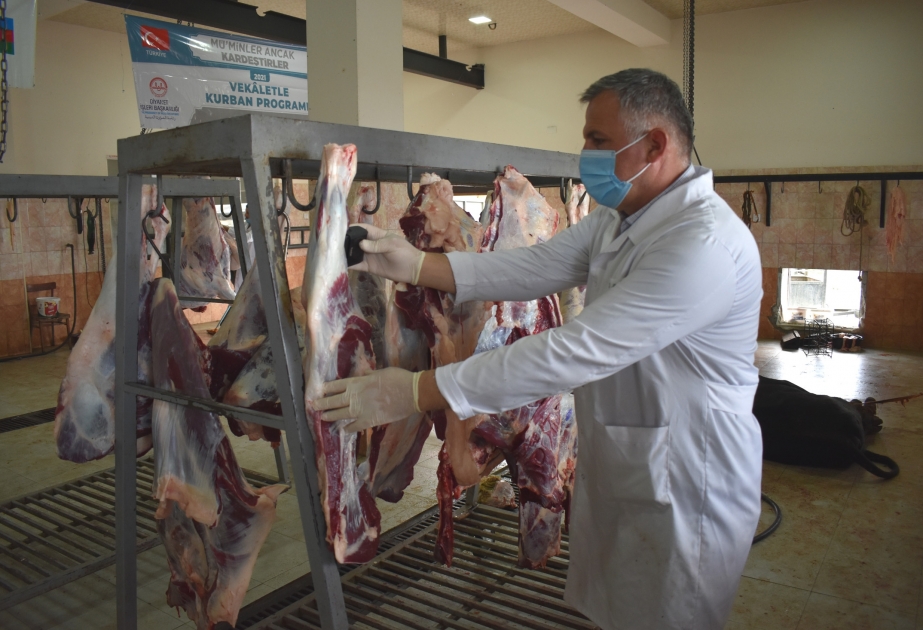 Zaqatalada Qurban bayramı ilə əlaqədar kəsim və satış məntəqələri təşkil olunub