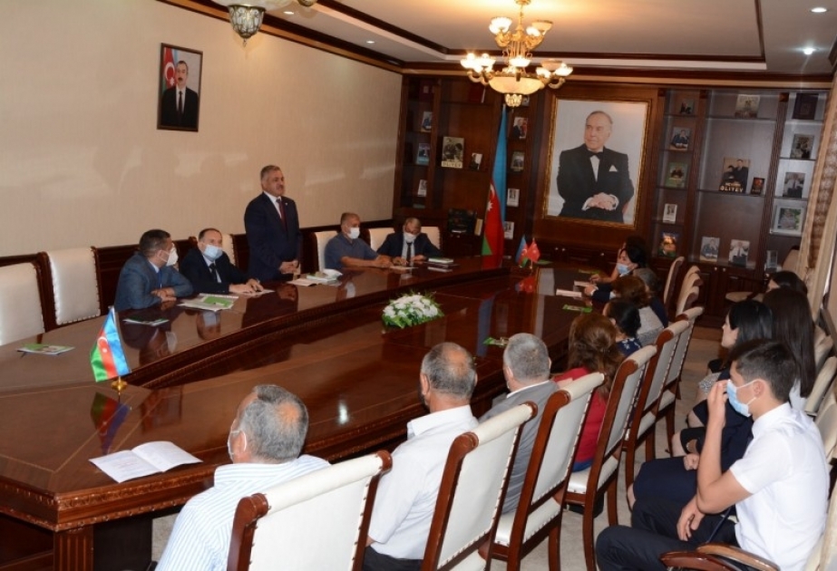 “Ulu öndər Heydər Əliyev və Azərbaycanın kitab mədəniyyəti” monoqrafiyasının təqdimat mərasimi