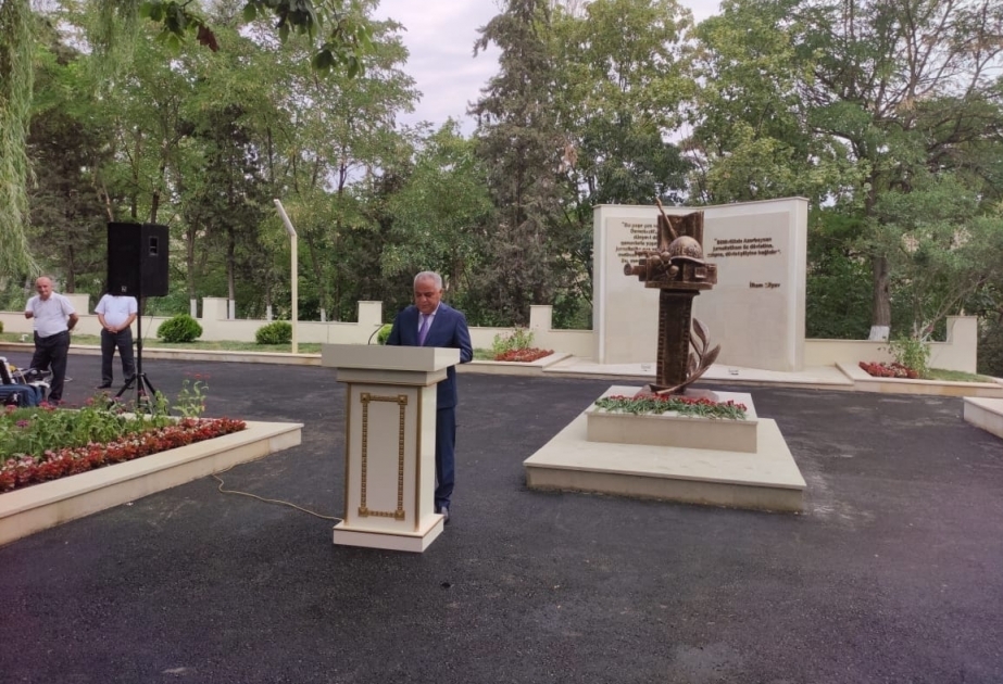 В городе Губа открылся парк «Шехиды медиа» ВИДЕО