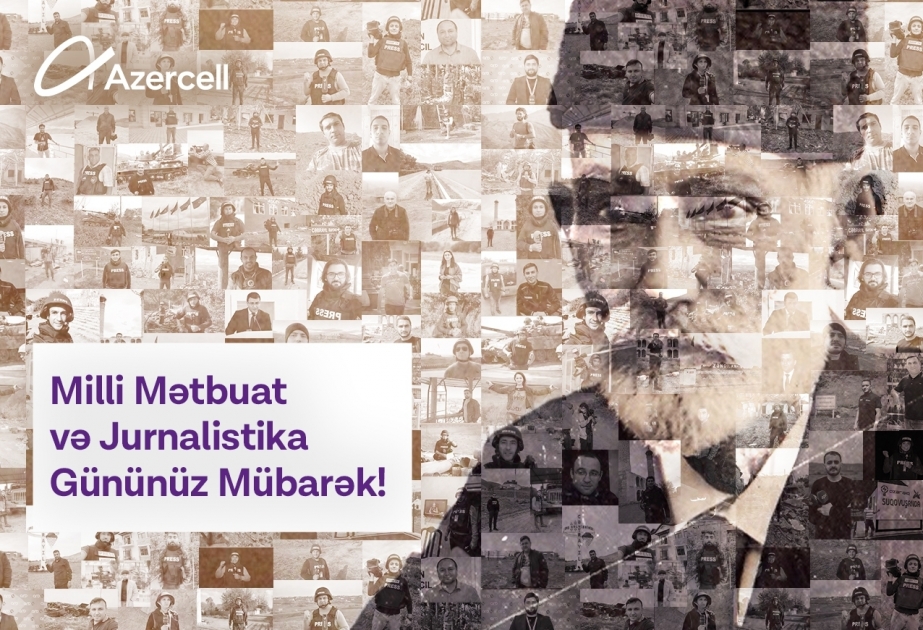 ® Azercell congratulates media representatives with National Press and Journalism Day
