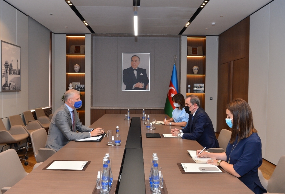 Azərbaycanın xarici işlər naziri Avropa İttifaqının ölkəmizdəki nümayəndəsi ilə görüşüb