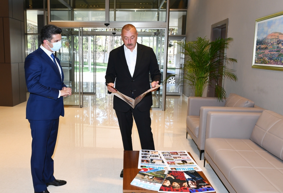 President Ilham Aliyev attended inauguration of Naftalan Central Sanatorium VIDEO