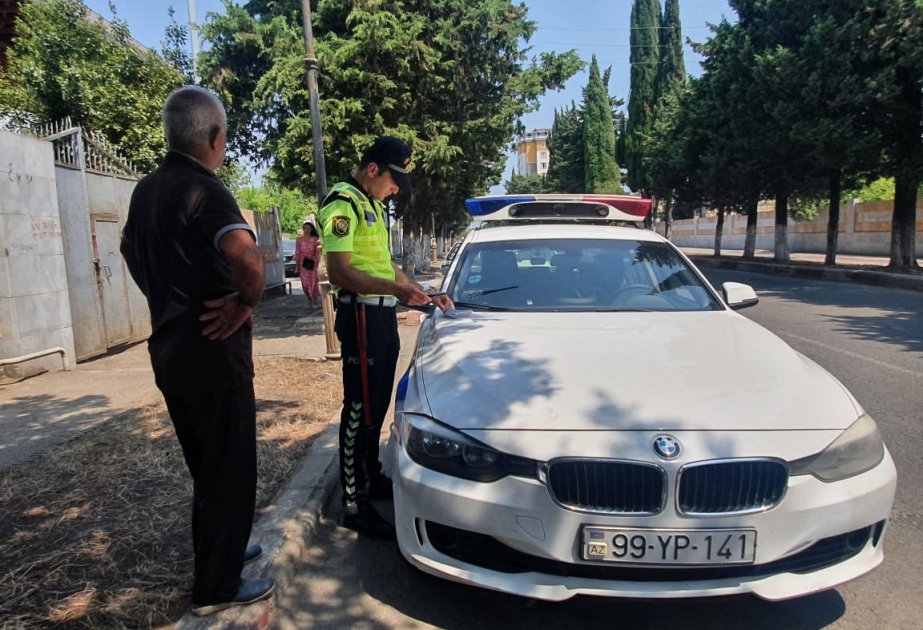 Astarada yol hərəkəti qaydalarını pozan 25 sürücü cərimələnib