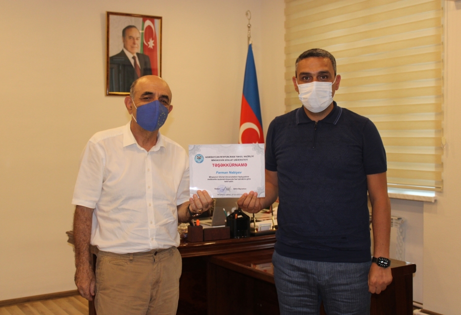 Mingəçevir Dövlət Universitetində mətbuat işçiləri ilə görüş keçirilib