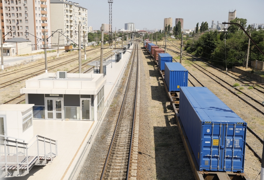 Bakı-Tbilisi-Qars dəmir yolu ilə yükdaşımalar artır