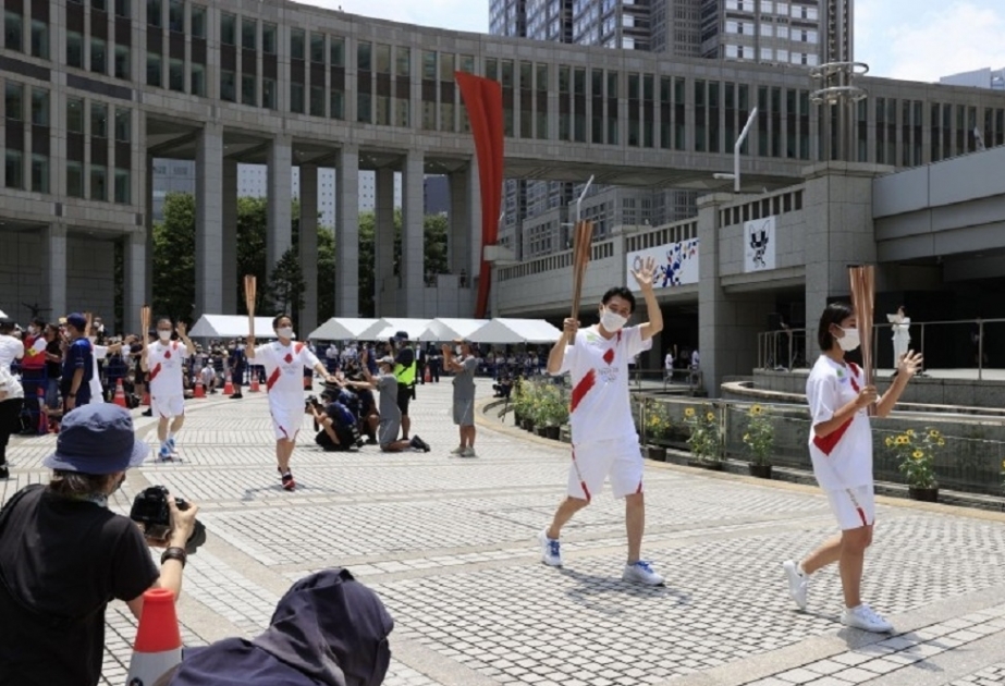 Last leg of Tokyo Olympic torch relay ends before opening ceremony