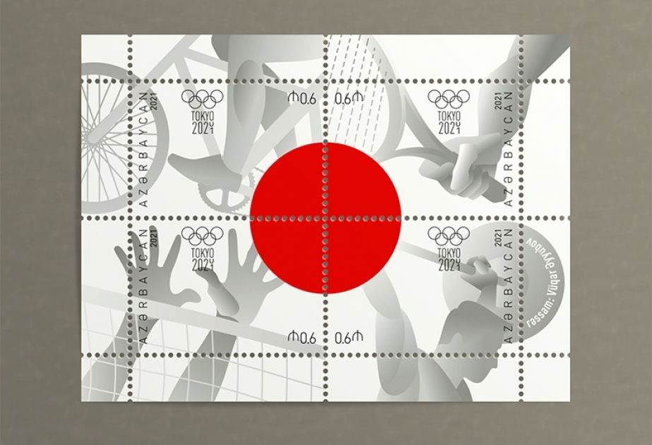 “Tokio-2020”yə həsr edilmiş poçt markaları bloku dövriyyəyə buraxılıb
