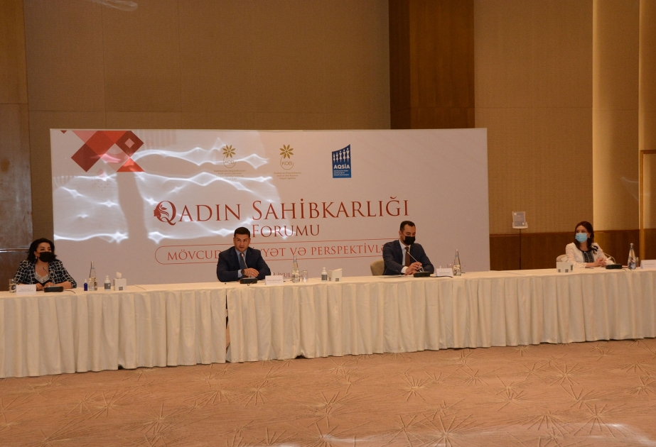 Qadın sahibkarlığının inkişafı ilə bağlı müzakirələr aparılıb