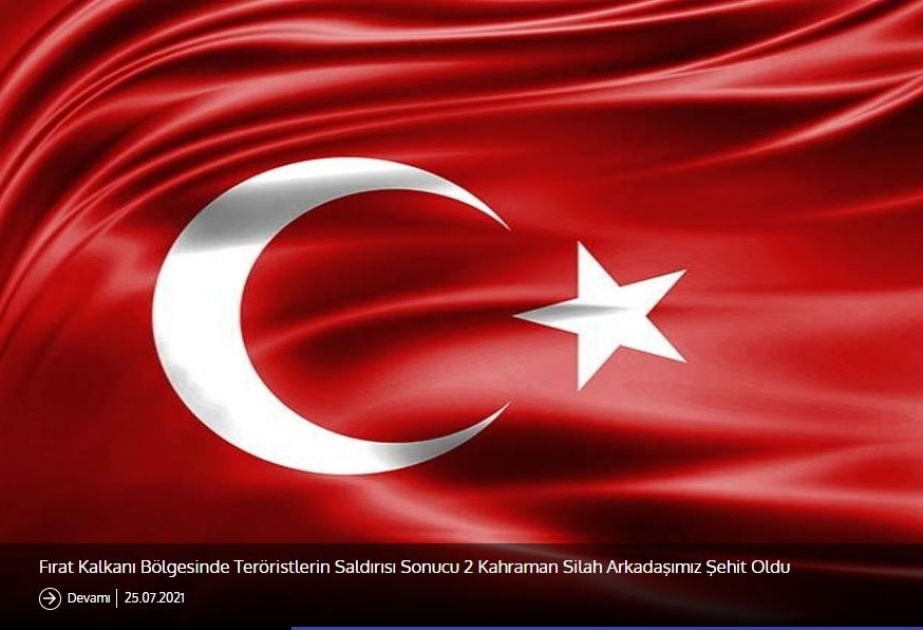 Türkiyə Ordusunun iki hərbçisi şəhid olub