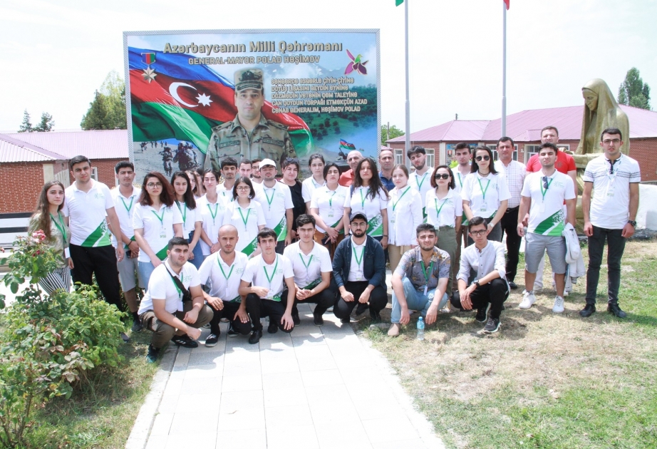 Qəbələ rayonunda Milli Qəhrəman, general-mayor Polad Həşimovun xatirəsi anılıb