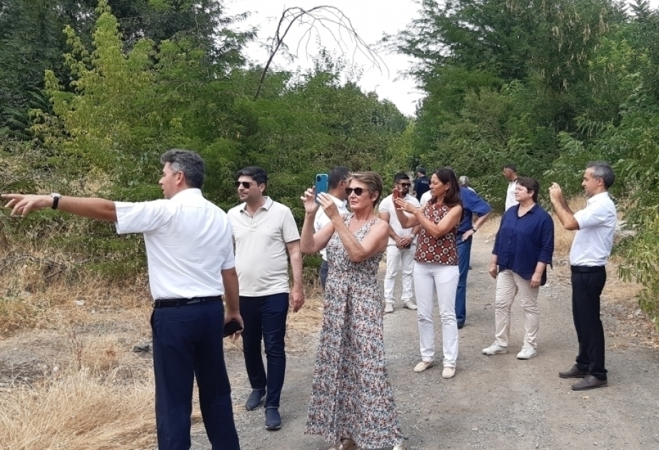 La delegación de la Asamblea Nacional francesa se familiarizó con los crímenes de guerra cometidos por los armenios en Fuzuli