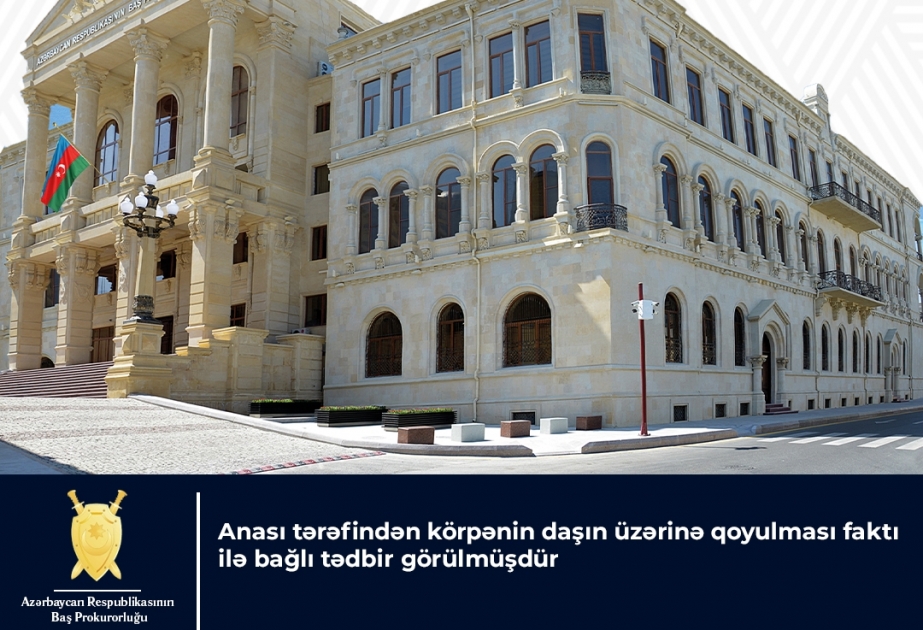 Prokurorluq: Narkotik istifadəçisi olan qadının azyaşlı uşağı dövlət himayəsindəki uşaq müəssisəsinə yerləşdirilib