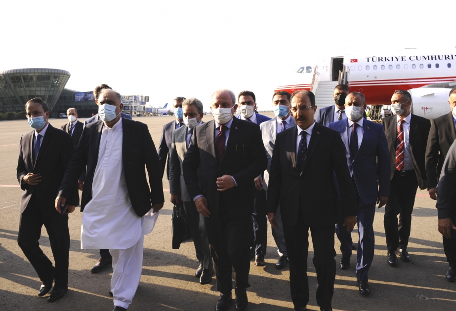 Türkiyə və Pakistan parlamentlərinin sədrləri Azərbaycana səfərə gəliblər