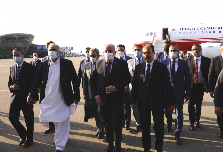 Les présidents des parlements turc et pakistanais sont en visite en Azerbaïdjan