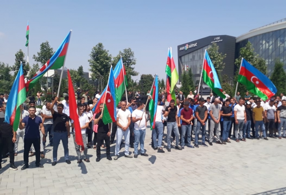 Tovuz “ASAN Həyat” kompleksində hərbi vətənpərvərlik tədbiri təşkil olunub VİDEO