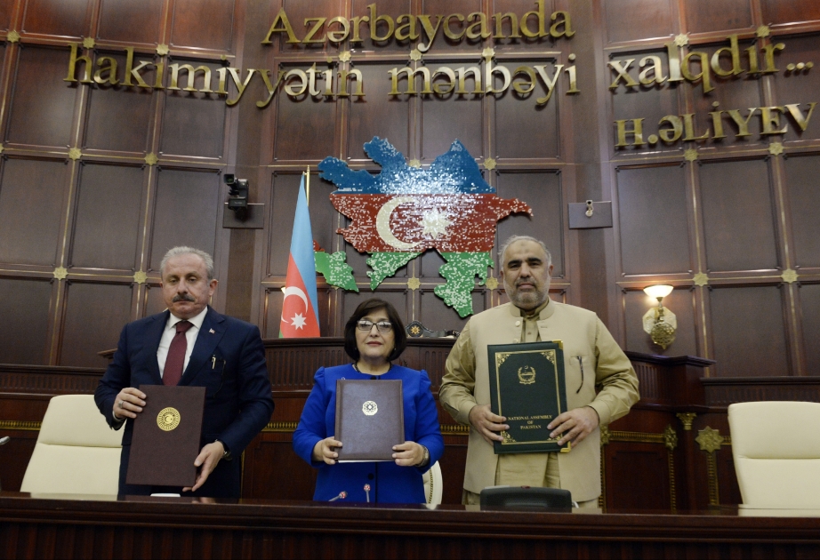 Azərbaycan, Türkiyə və Pakistan arasında Bakı Bəyannaməsi imzalanıb