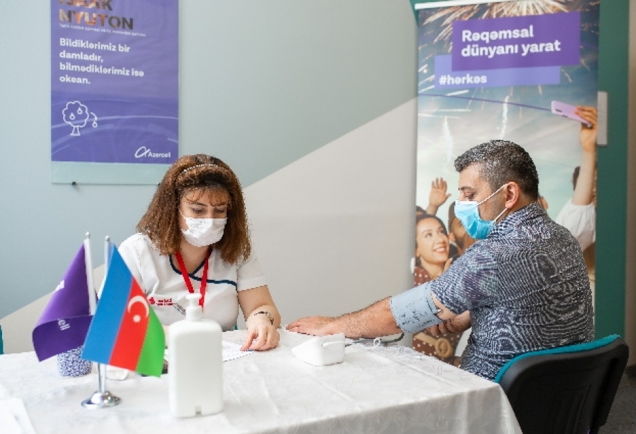 ®  “Azercell” bir daha qanvermə aksiyası keçirib