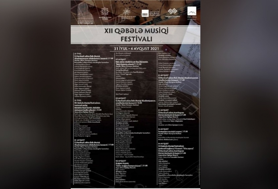 XII Qəbələ Musiqi Festivalı: Yeni görüşlər, yeni ifalar