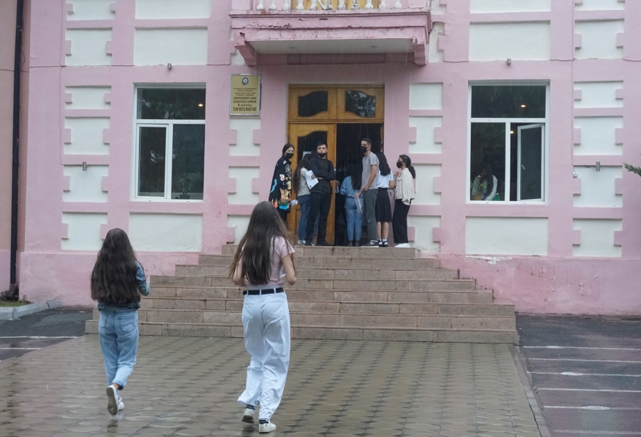 Şəki və Zaqatala rayonlarında I və IV ixtisas qrupları üzrə qəbul imtahanları beş mərkəzdə aparılıb