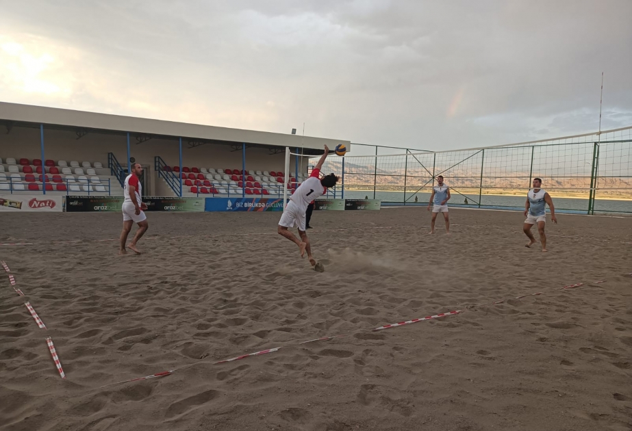 Çimərlik voleybolu üzrə yoldaşlıq görüşündə “Culfa” komandası qalib gəlib