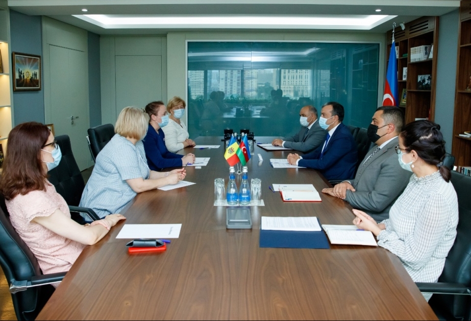 Əmək və Əhalinin Sosial Müdafiəsi Nazirliyində Moldova nümayəndə heyəti ilə görüş olub