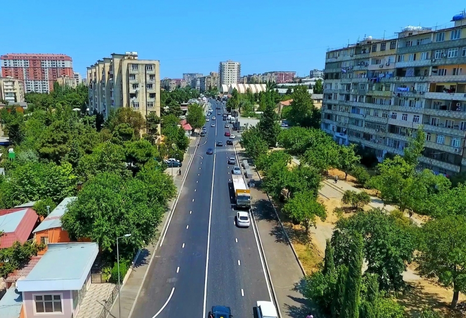 Xətai rayonunda daha 2 küçə əsaslı şəkildə təmir olunub VİDEO
