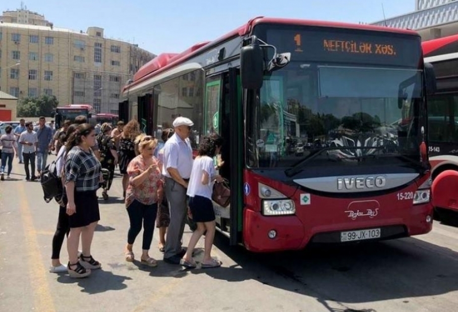 Yanvar-iyun aylarında nəqliyyat vasitələri ilə 555,1 milyon sərnişinə xidmət göstərilib