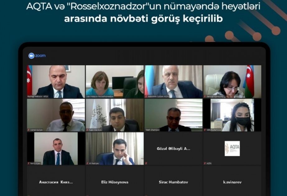 AQTA və "Rosselxoznadzor"un nümayəndə heyətləri arasında növbəti görüş