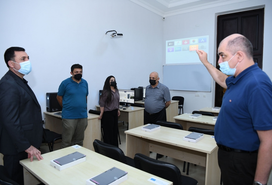 Azərbaycan Dövlət Neft və Sənaye Universitetində “Magnus” layihəsi əsasında müasir tipli tədris otağı açılıb